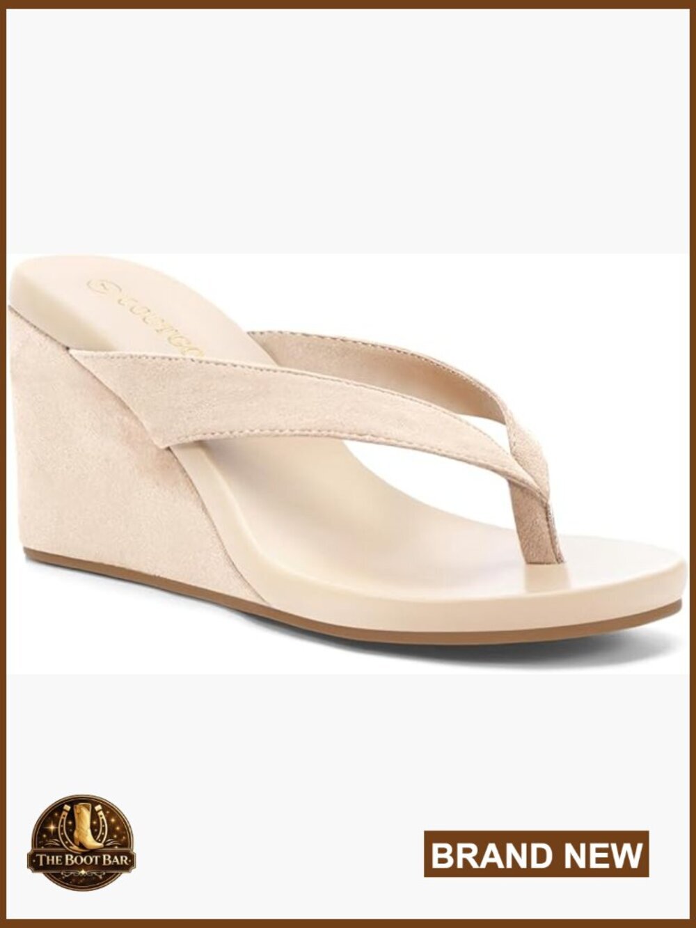 Wedge Heels Sandals Platform Flip Flops Slides Slip On Summer Beach Shoes